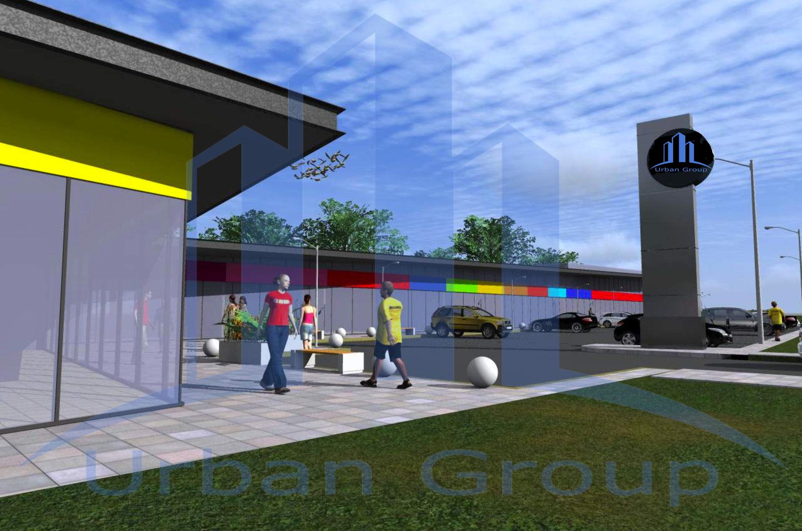 ALTO FLUJO VEHICULAR - STRIP CENTER - ESTACIONAMIENTOS